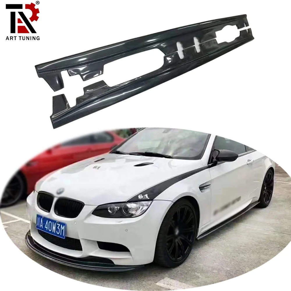 

Real Carbon Fiber Auto Parts Side Skirt for BMW M3 E92 E93
