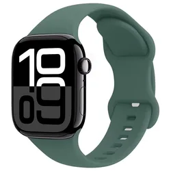 Premium Silicone Wristband for ultra 49mm (Pine needle green)