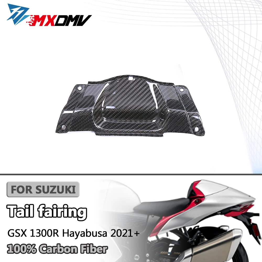 

Для Suzuki Hayabusa GSX1300R GSX-1300R 2021 + 100% 3K полностью из настоящего углеродного волокна аксессуары для мотоциклов боковые панели (задние) обтекатели