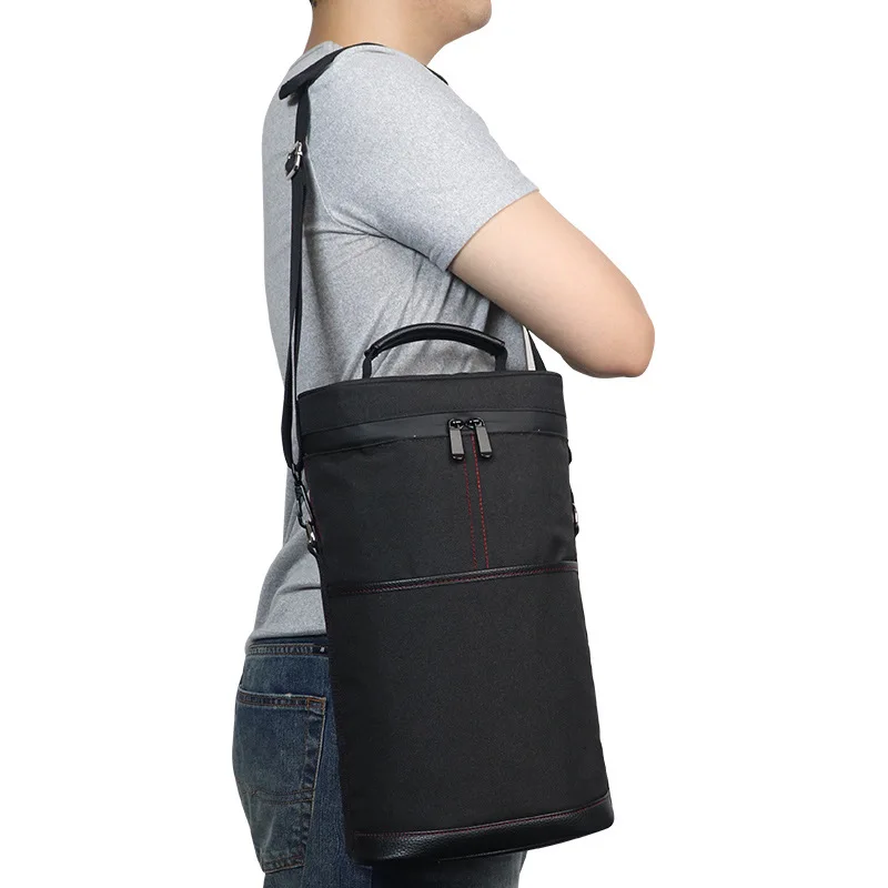 Cooler Bag for 2 Bottles Wine Bag Portable Bucket Carrier with Ice Champagne Picnic Pack Soft Cooler Bottle Opener