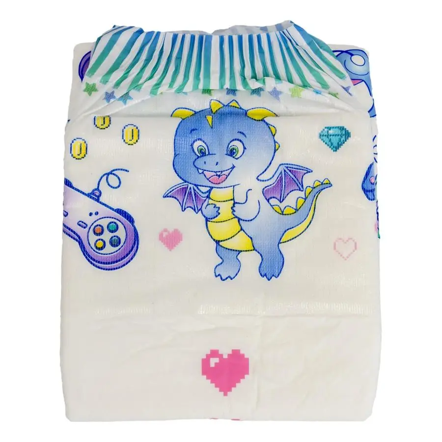 Lil Monsters 11,000ml Adult Diapers 10 Pack Medium