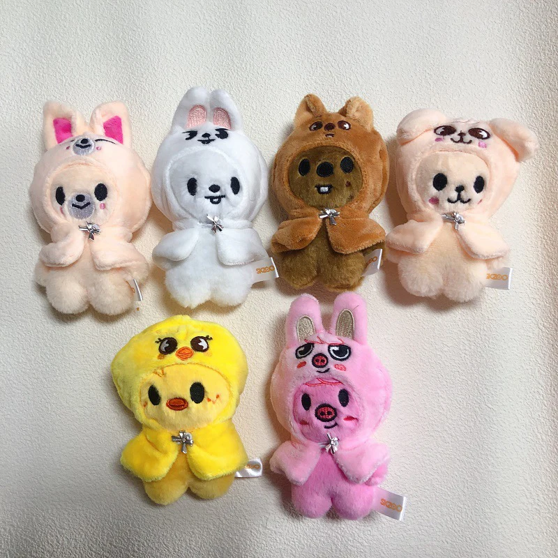 SKZOO 12cm Doll Cloak Doll Keychain plush keychain,key chain,plush doll,plush toy