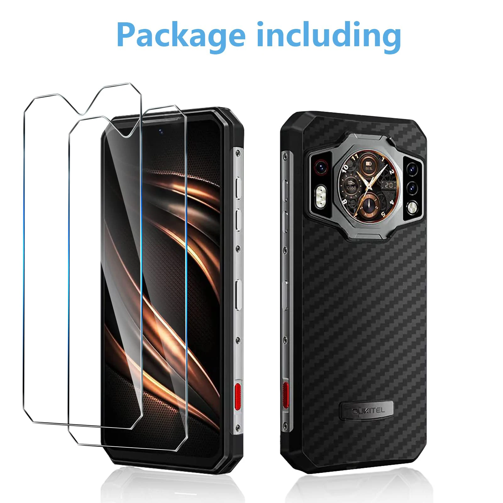 3pcs Screen Protector for Oukitel WP30 Pro WP28 WP27 WP26 WP23 WP22 WP21 WP20 Pro WP19 WP18 WP17 WP16 Tempered Glass Film