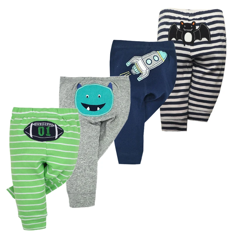 Baby Leggings Cotton Soft Infant Trousers 3/4/5PCS/LOT
