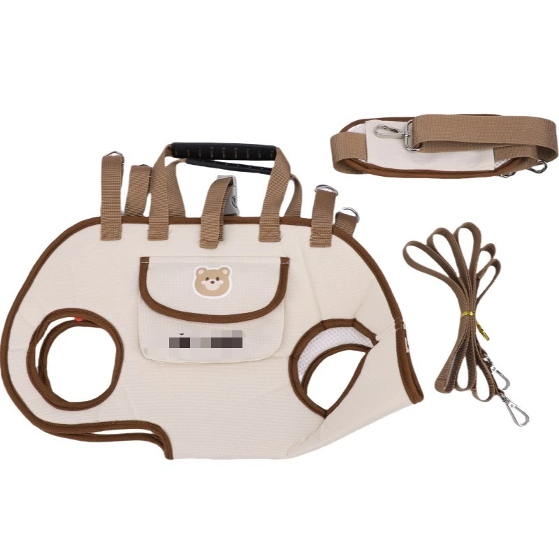 Ventilated Pet Carrier Backpack -Outdoor Travel Bag for Cats & Dogs, Lightweight Shoulder Strap & Handles with Adjustable Straps