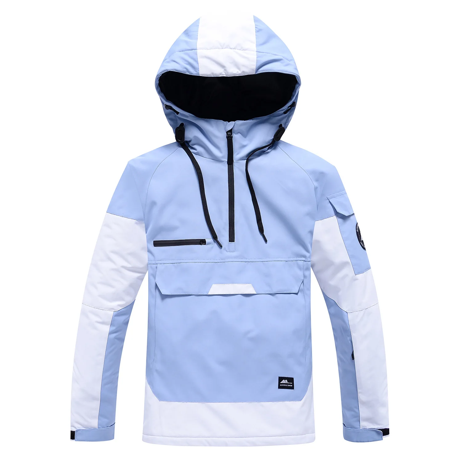 

New Women and Men Ski Jacket Winter Warm Windproof Waterproof Breathable Female Male Snowboarding Jackets Hooded Snow Coats