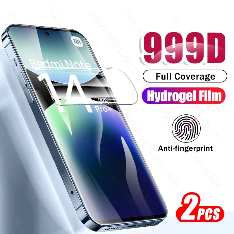 Premium Dual Pack Soft Hydrogel Screen Protectors