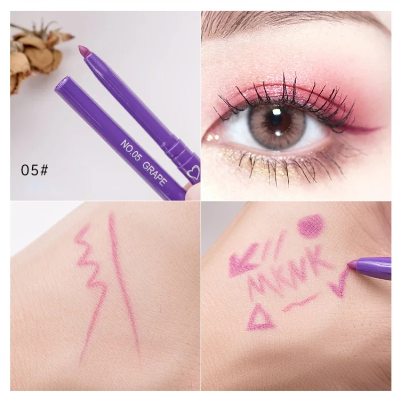 5 Colors Eyeliner Pencil Quick-drying Waterproof