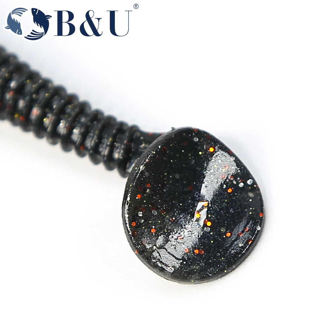 B&U Fat Impact Ring Shad Soft Lure - Premium Swimbait Jigging Bait