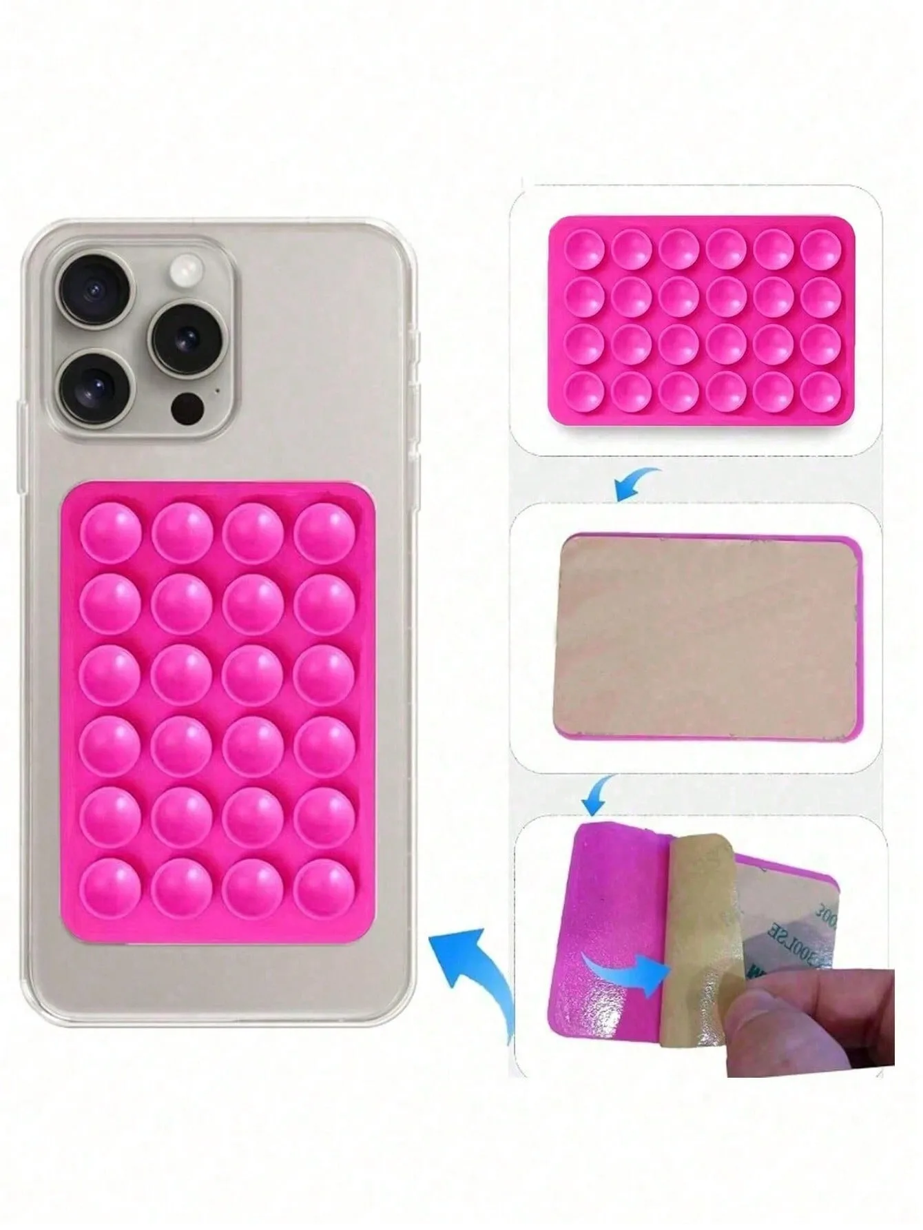 Silicone Suction Cup Hands-Free Phone Holder