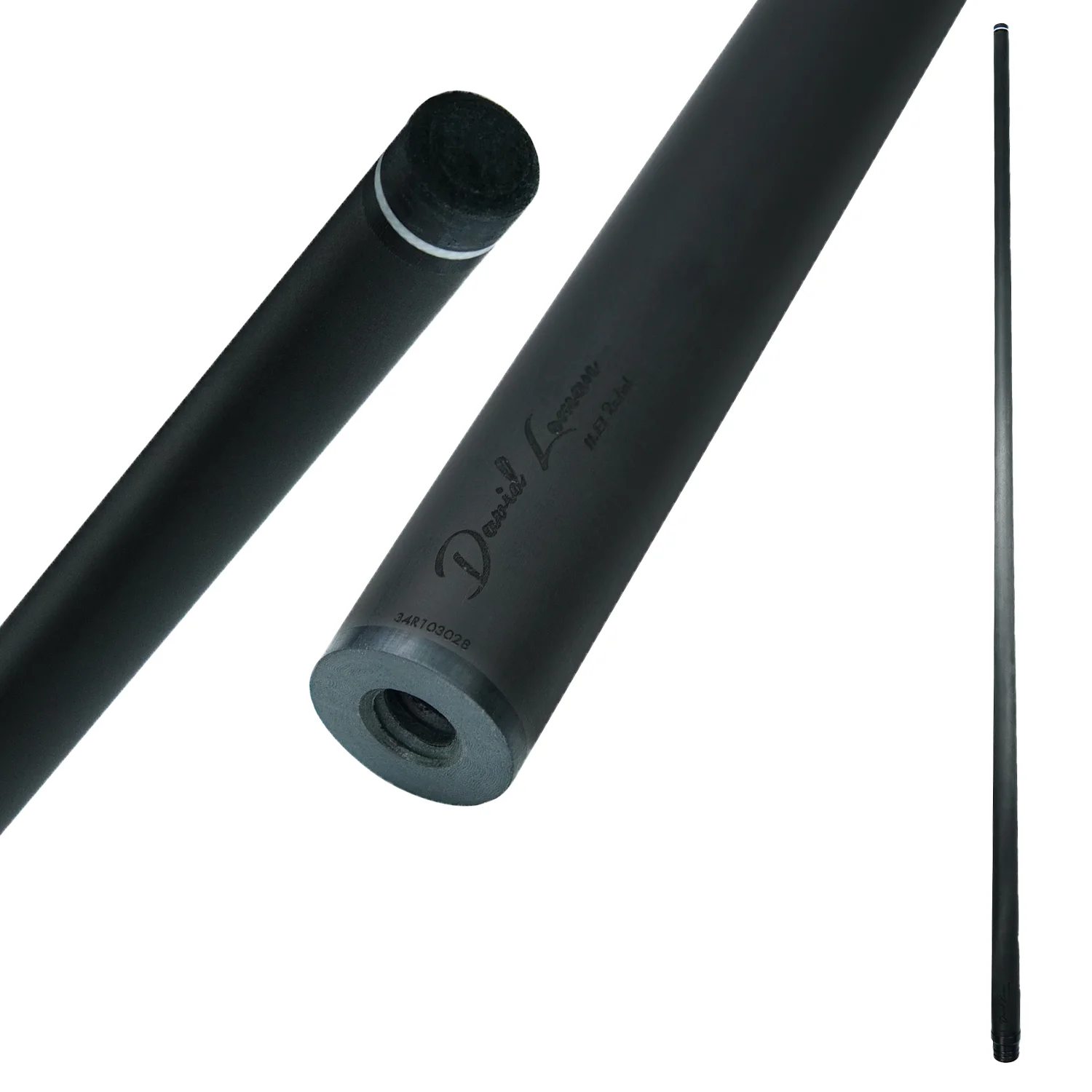 DAVID LOMAN Play/Hit cue Shaft Carbon Fiber Pool Cue Stick Shaft Low Deflection Pool Shaft Professional Cue Collar 21.4-21.5mm
