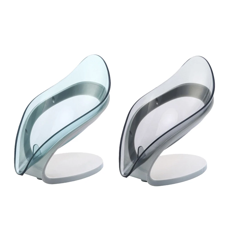 

10 Pieces Soap Holder, Leaf Shape Soap Tray Soap Storage Container Bathroom Accessories
