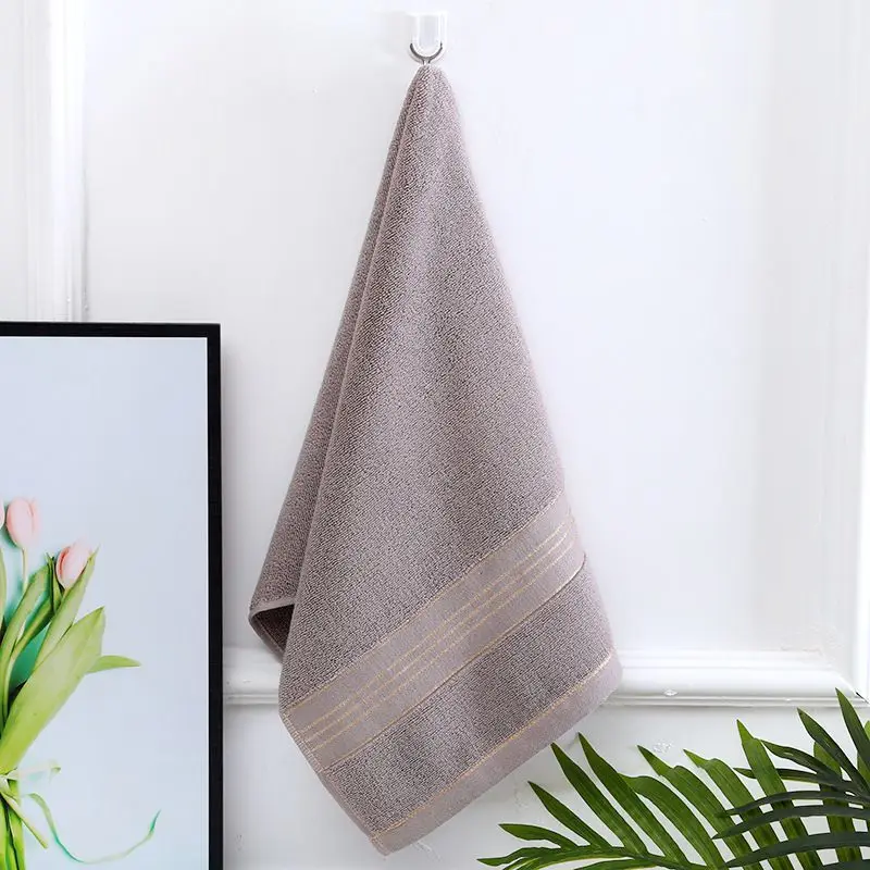 1pc Elegant & Soft Cotton Towels-lighly Absorbent,Lightweight&Perfect For Multiple Festivities,Stylish Home And Bath Accessories 5