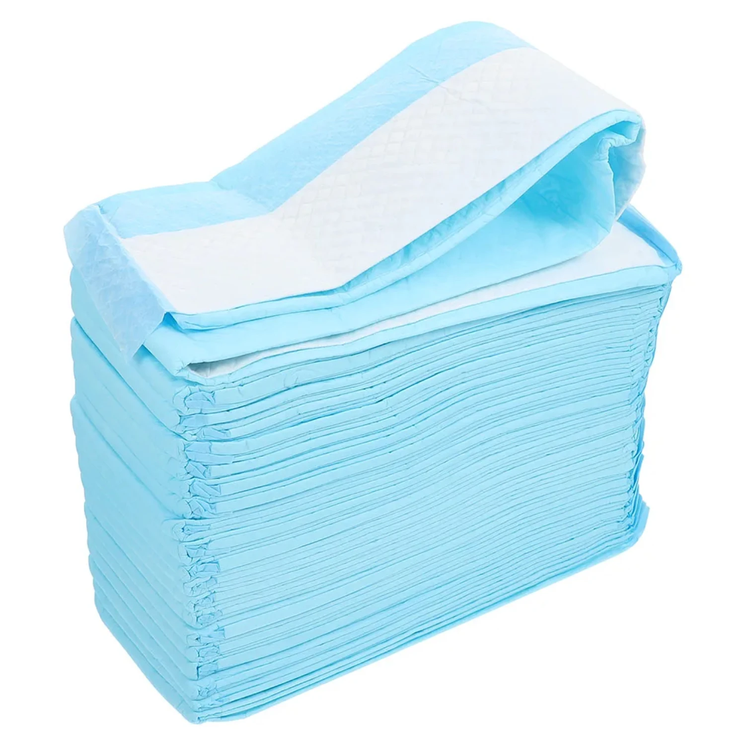 Super Absorbent Extra Large Non-woven Fabric Disposable Pet Pee Mat Dog Pads 40 Pcs Portable Diapers Cushion Toilet Supplies Dog Pee Pad