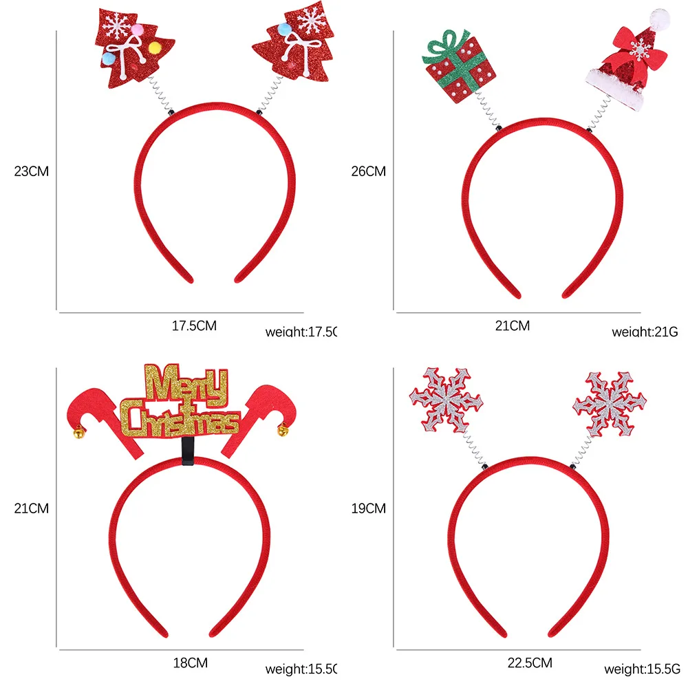 Christmas Headbands For Children, Christmas Party Decorations, Hats Hair Accessories