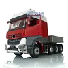 1/14 LESU Metal Chassis RC Model Painted Tractor Truck W/ Bucket KIT Cabin Servo Motor Controlled Vehicle for Boys Toys 1