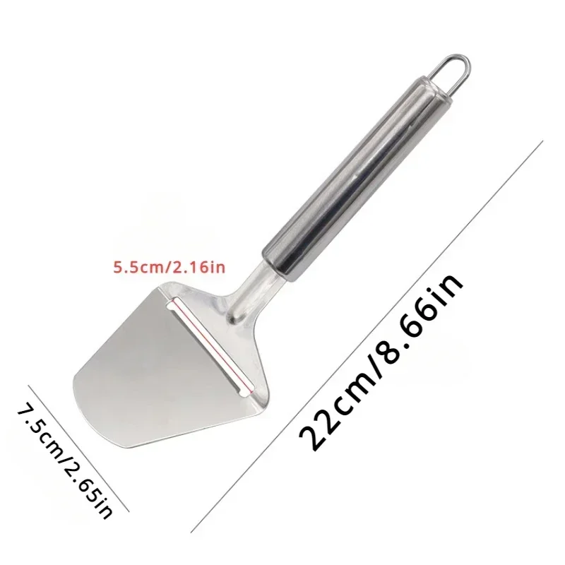 1pc Stainless Steel Cheese Slicer Handheld Cheese Butter Slicer Cutter Grinder Cutting Knife Cheese Tools Kitchen Accessories