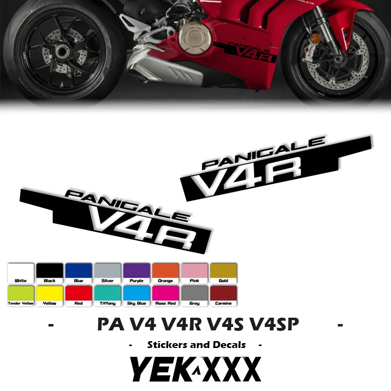 For Ducati Panigale V4R V4S V4SP V4 Motorcycle Fairing Shell Sticker ...