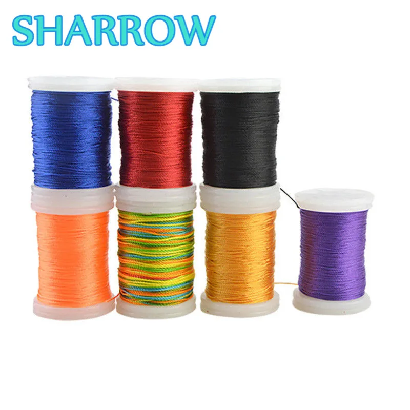 

2pcs 120m/Roll Archery Bowstring Serving Thread Line Cord Bow String Protector Serving Thread For Shooting Practice Accessories