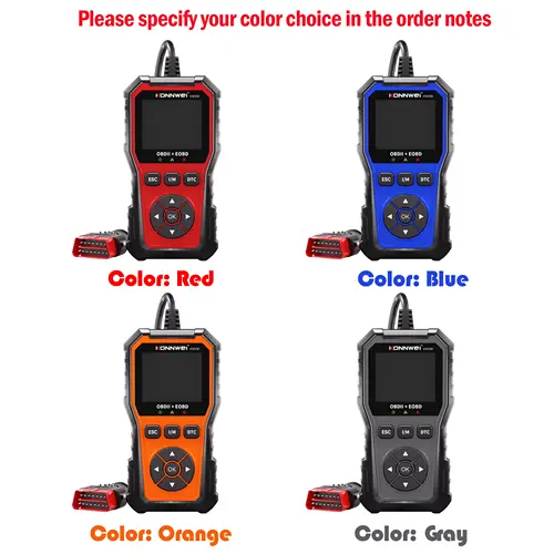 2026 KONNWEI KW330 Car OBD2 Fault Scanner Engine Battery Test  Fault Code Clear Real-Time Data Professional OBD Inspection Tool - Image 6