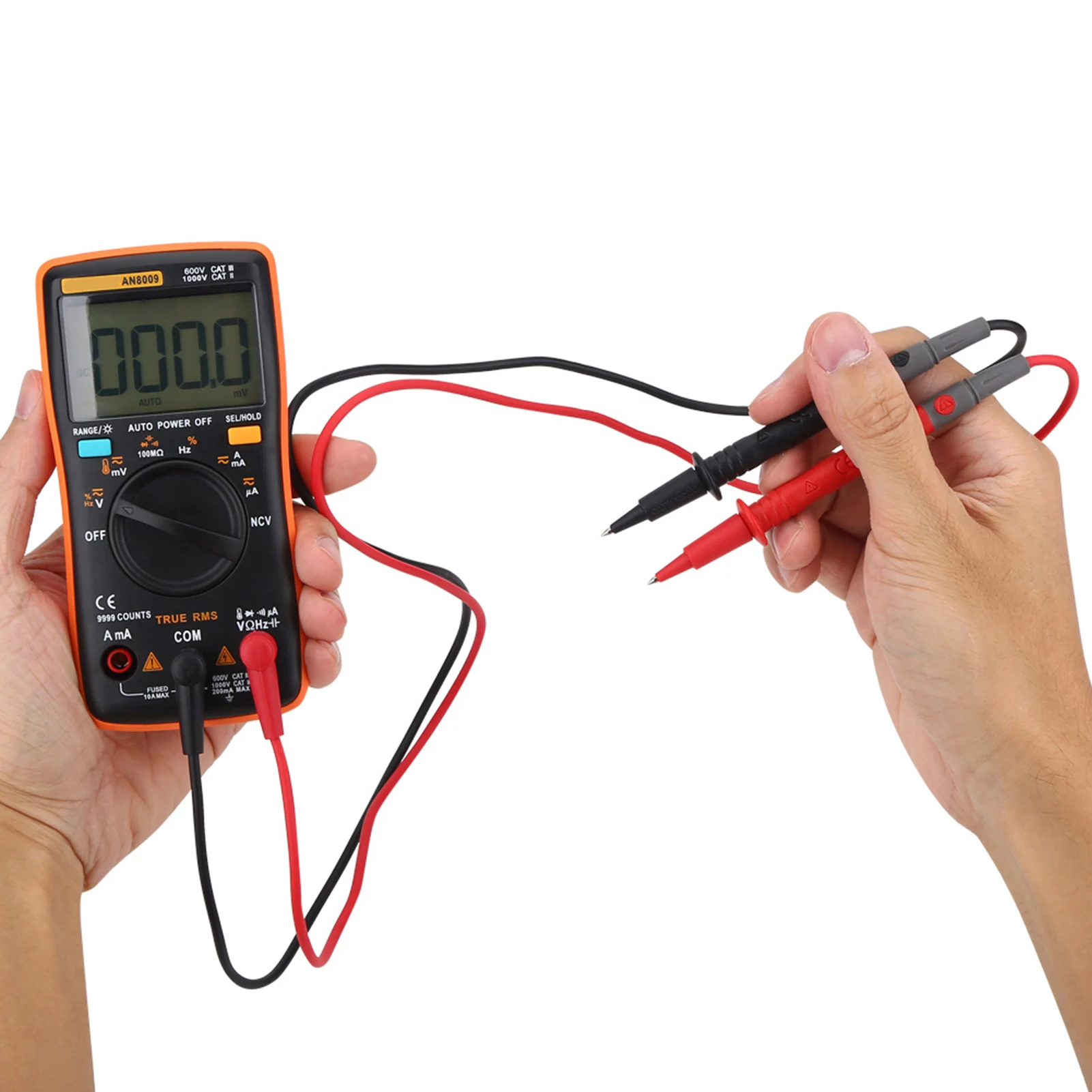 Auto Range Multimeter ANENG AN8009 Digital Multimeter Auto Range True RMS AC/DC Voltage Electronic Meter Digital