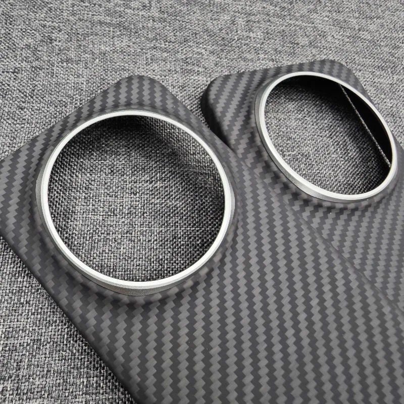 Enhanced Ultra-Thin Carbon Fiber Magnetic Phone Case - Sleek Lightweight Protection