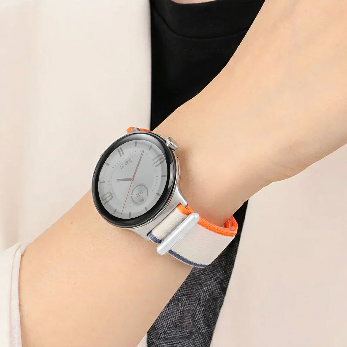 Sport Band Nylon Strap Bracelet for Outdoor Trail Activities