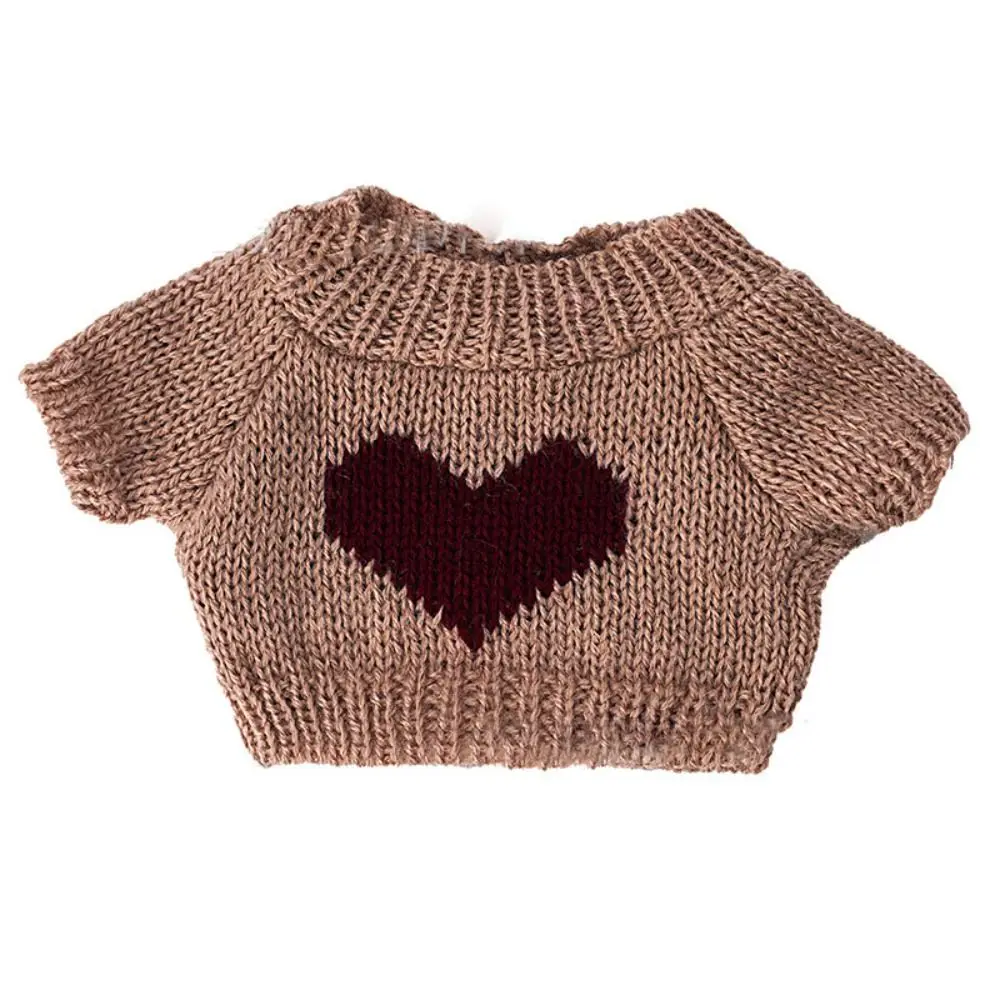 20cm Puppen kleider Strick pullover Weihnachten Santa Claus warme Tops Outfits für Idol Puppen Zubehör Plüschtiere Kleidung Accessoire – Detail 5