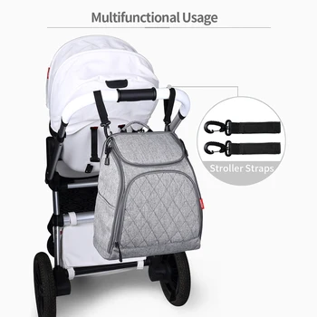 Mummy Maternity Diaper Bag Backpack Baby Travel Stroller Bag Waterproof Handbag Nursing Nappy Rucksack Kid Going Out Backpack