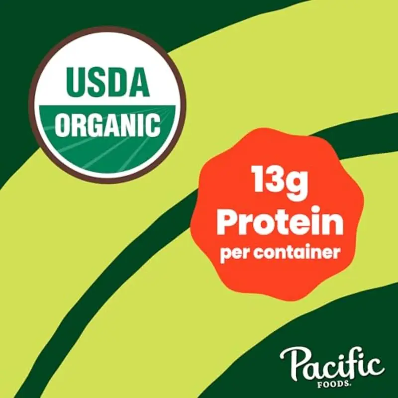 Pacific Foods Organic Chicken Noodle Soup 16.1 oz Can Pack of 12 - Image 6