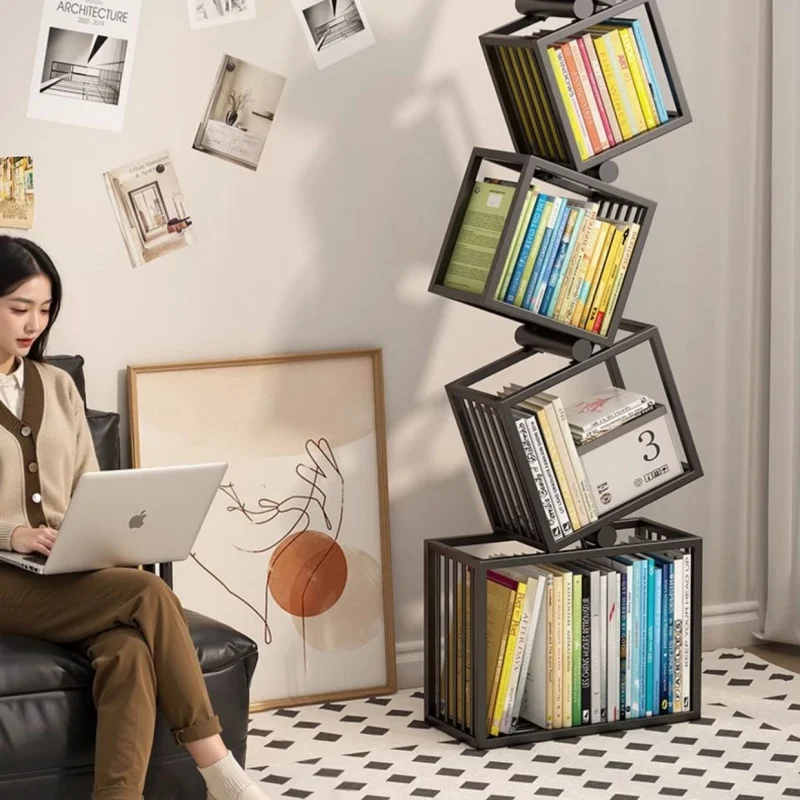 Bookshelf Books Living Room Magazine Rack Shelf Storage Shelf Organiz Aesthetic New Bookcases Storage Furniture Arrival