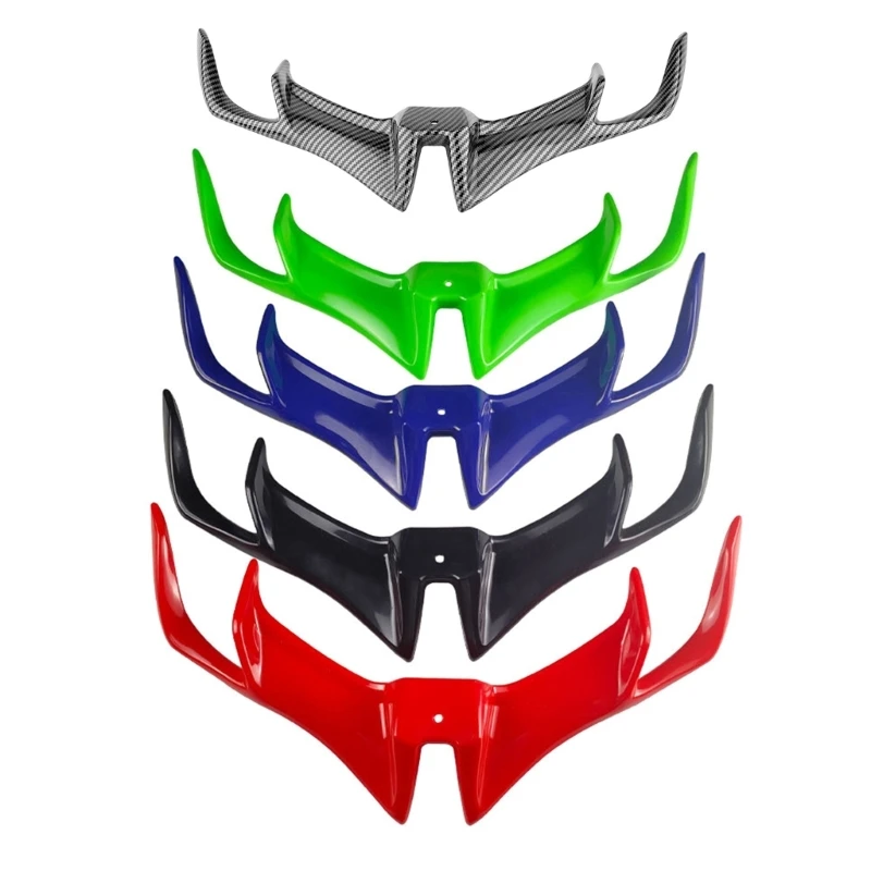 

Motorcycle Front Fairing Winglets Aerodynamic Wing Cover Trim Spoiler Winglets