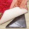 1-3set Carpet Non-slip Sticker Reusable Washable Anti Curling Carpet Patch Fixed Stickers Floor Rug Mat Tape Gripper Corner Pad 2