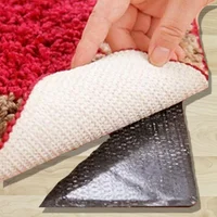 1-3set Carpet Non-slip Sticker Reusable Washable Anti Curling Carpet Patch Fixed Stickers Floor Rug Mat Tape Gripper Corner Pad 2