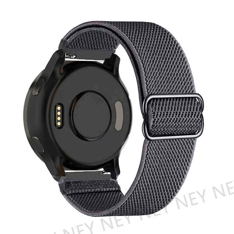 Nylon Elastic Sport Watch Strap, 20mm/22mm Band