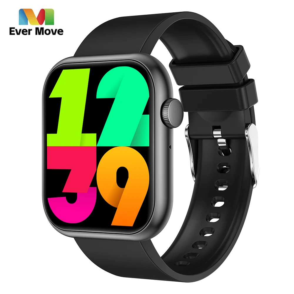 QX7 Smart Watch for Xiaomi 24H Heart Rate Monitor 100+Sport Mode Bluetooth Call Waterproof Fitness Tracker Smartwatch for Men lokmat zeus 2 smartwatch 1 69 tft full touch screen gps sport bracelet heart rate blood oxygen monitor red