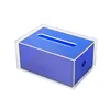 Creative Transparent Acrylic Tissue Box Living Room Paper Box Holder Simple Coffee Table Napkin Storage Box Decorative Ornament 4