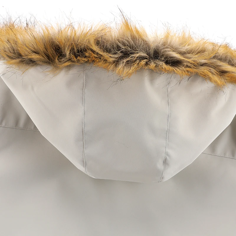 2022 Winter New Warm Thick Fleece Parkas Men Waterproof Hooded Fur Collar Parka Jacket Coat Men Autumn Fashion Casual Parkas Men