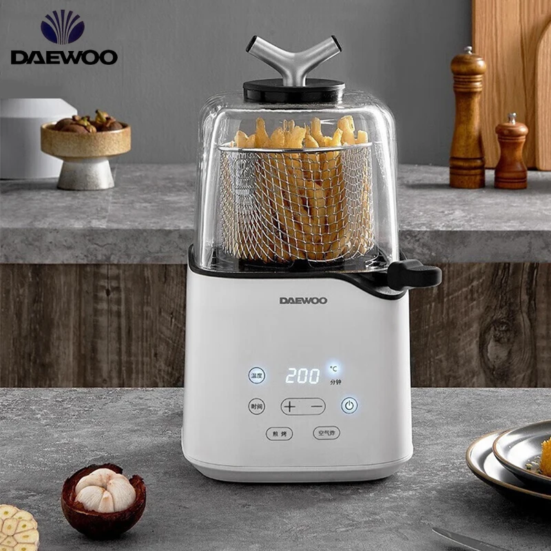 Airfryer. Oil less frying with air