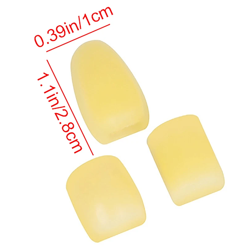 3Pcs Yellow 10x28mm