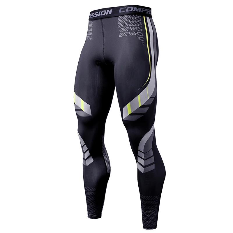 CompressionRunningSportTightsMenCrossfitQuickdryingElasticGym