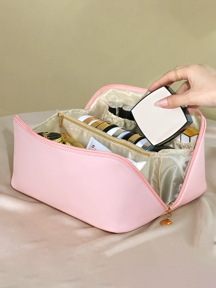 Portable Travel Cosmetic Bag Makeup Remover Bag Waterproof Wash Bag 4