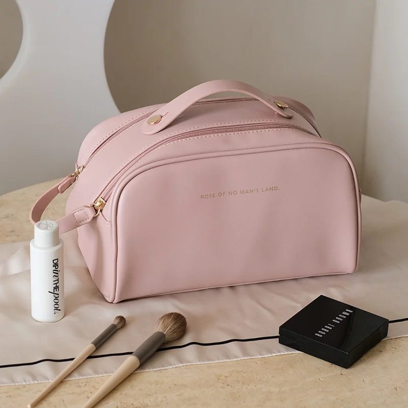 Bolsas De Maquillaje Bolsa de cosméticos de PU, caja de maquillaje