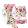 12 Rolls Cartoon Donut Design Paper Washi Tapes Masking Tape Birthday Gift For Girl DIY Handbook Scrapbooking Sticker Label 4