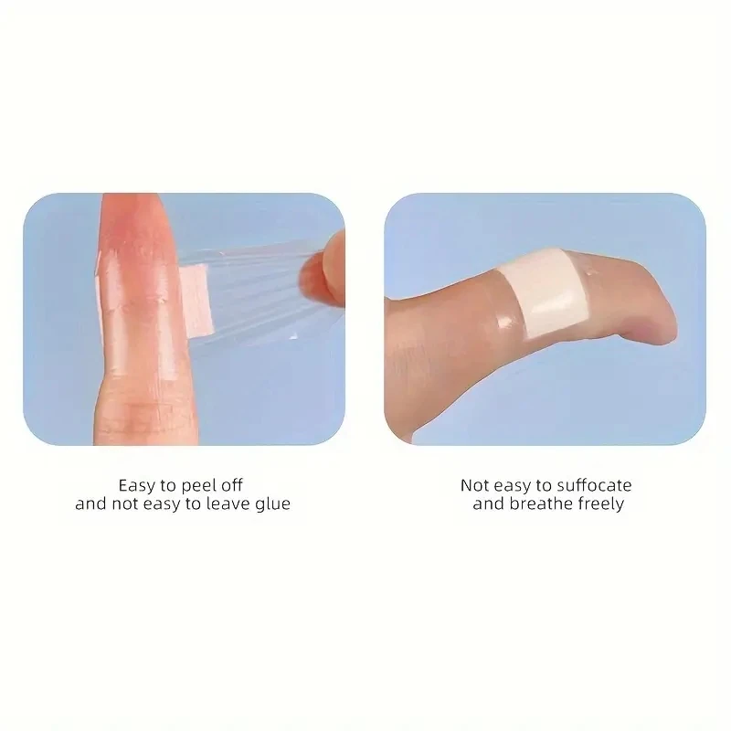 Wound Bandage 100pcs Waterproof Breathable Adhesive Bandages Dressings Multi-Scenario Use Bathing Swimming Outdoor Activities