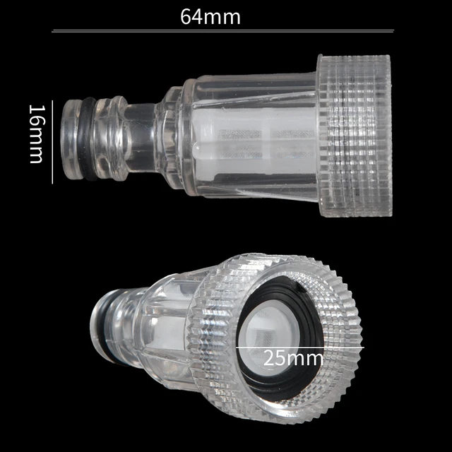 1 Pc 3/4 "Kerti Víz Gyors Csatlakozók Autó Mosógép Univerzális Mellbimbó Szűrőszivattyú Átlátszó Képernyő - Image 2