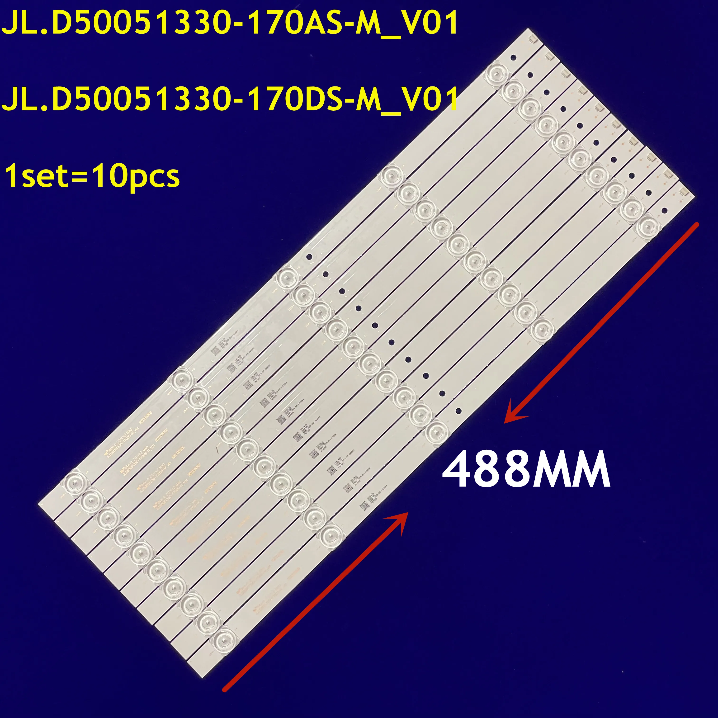 LED 백라이트 스트립, JL.D50051330-170DS-M_V01 JL.D5005133..