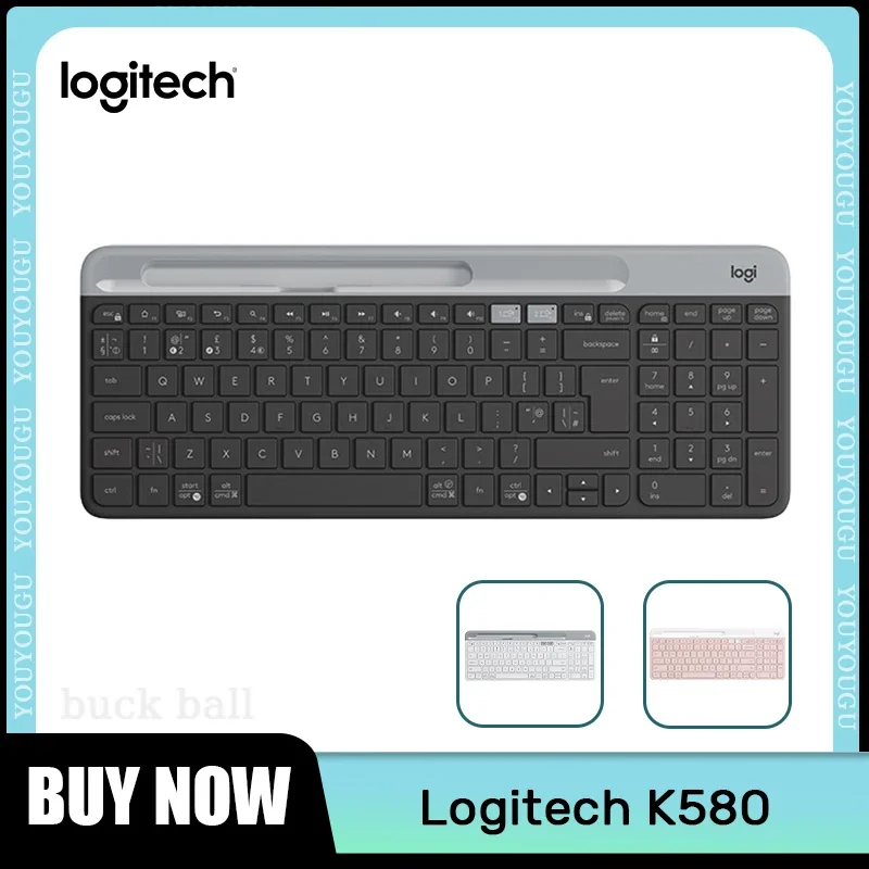 original-logitech-k580-keyboard-lightweight-24g-wireless-bluetooth-with-phone-holder-office-mute-portable-keyboard-macbook-ipad