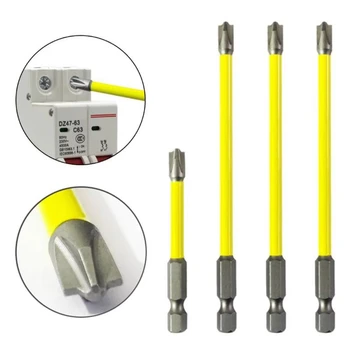 65mm 110mm Magnetico Speciale Intaglio Cacciavite A Croce Bit Interruttore Elettricista FPH2 Per Presa Interruttore Utensili A Mano 1