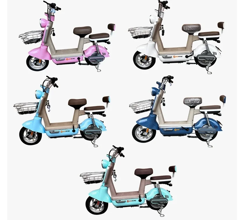 High Quality Cheap 350w/500w electric motorcycles bike pink